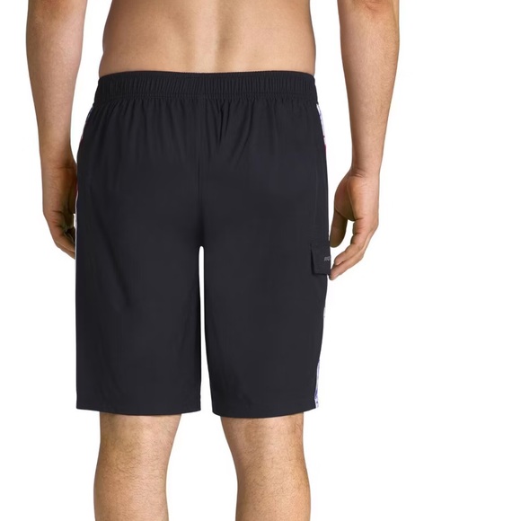 🔥Pipeline Black Board Shorts with Tie-Dye Accents Sz Medium New - Picture 12 of 14